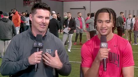 Quarterback C.J. Stroud reflects on Ohio State's pro day workout