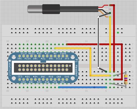 Raspberry Weather Wiring for DS18B20 - Raspberry Weather