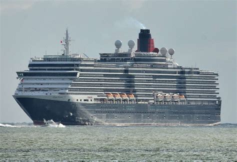 Queen Victoria cruise ship departs Kent after mooring up off coast at ...