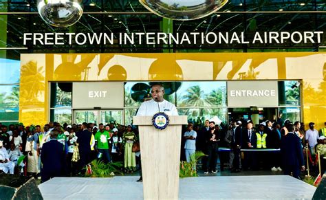 Sierra Leone’s Freetown International Airport Opens New Terminal