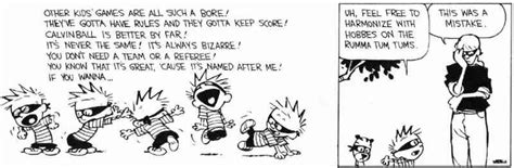 Kim's Calvin and Hobbes Page - Calvinball