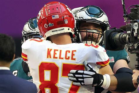 Travis and Jason Kelce Reveal Their 'Bearded Baby' Super Bowl Bet