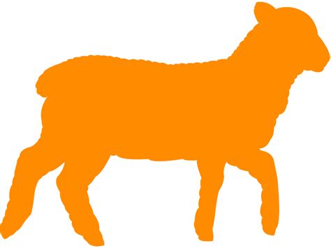 Lamb Silhouette | Free vector silhouettes