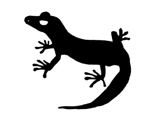 Download High Quality lizard clipart silhouette Transparent PNG Images ...