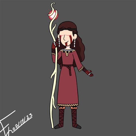 Eir (staff) (updated) by extr3meJR on DeviantArt