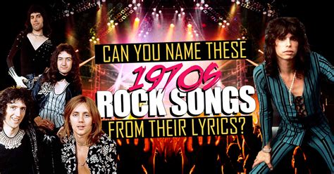 Can You Name These 1970s Rock Songs From Their Lyrics?