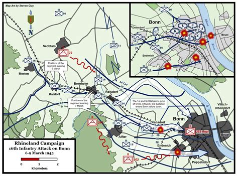 Attack on Bonn, Germany, 6-9 March 1945 - 16th Infantry Regiment Association