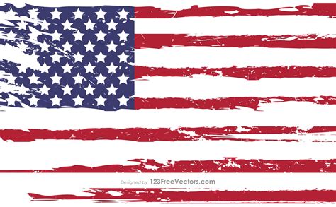 American Flag Vector Ai at Vectorified.com | Collection of American Flag Vector Ai free for ...