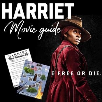 HARRIET Movie Guide 2019 by Science Remixed | Teachers Pay Teachers