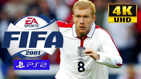 FIFA 2001 PS2 4k - YouTube