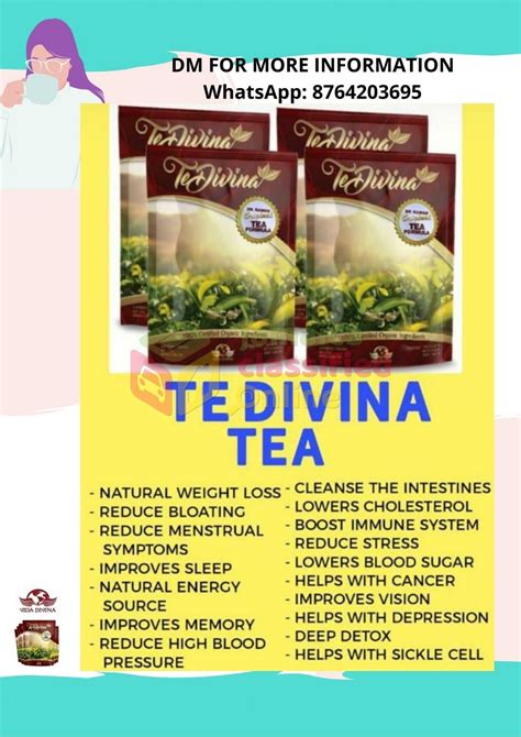 For Sale: Te Divina Detox Teas - Work From Home