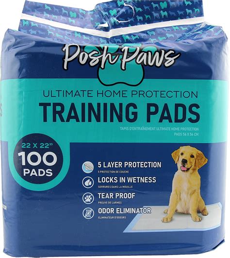 POSH PAWS Dog Training Pads, 100 count, Green - Chewy.com