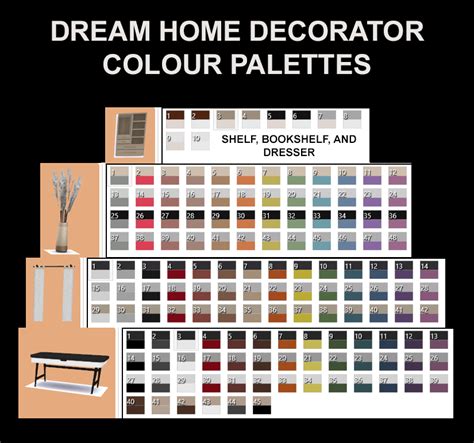 Dream Home Decorator - 4 Items Recoloured and Modified - The Sims 4 Build / Buy - CurseForge