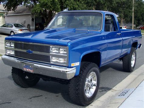 84 Chevy Truck Interior