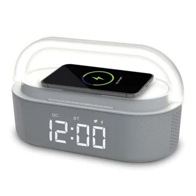 Bwell Bliss Sound 3-in-1 Alarm Clock w/ Sleep Machine & Bluetooth ...