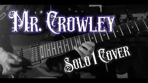 🤘 Mr Crowley (SOLO 1 cover) 🎸 - YouTube