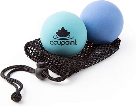 Acupoint Physical Therapy Lacrosse Massage Balls, 2-Pack