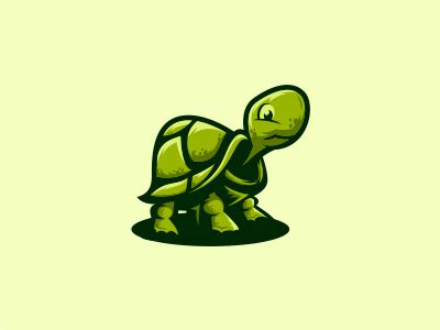 Turtle logo by Lelevien on Dribbble