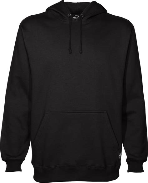 Black Hoodie Template Png