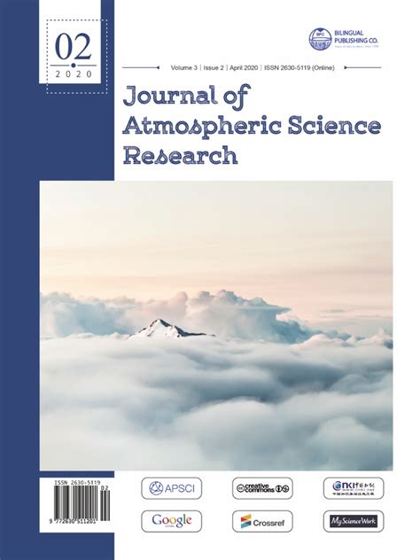 Journal of Atmospheric Science Research - Vol.3, Iss.2 April 2020 | PDF ...