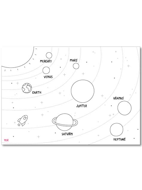 Coloring Page Of Solar System Yes We Made This Solar System | Porn Sex Picture