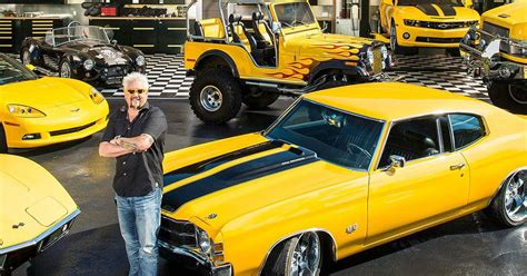 Check Out Guy Fieri's Impressive - And Very Yellow - Car Collection