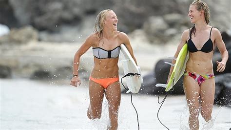 Brisbane Roar women take to the waves ahead of their W-League semi ...