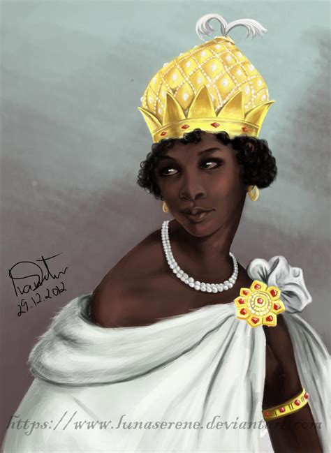 Queen Nzinga Mbandi by lunaSerene on DeviantArt