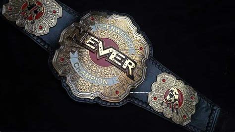 Never Openweight Championship Belt - Free Shipping