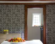 Casita Wallpaper in Black - Dining Room - Galbraith & Paul