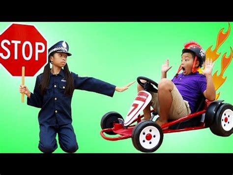 Police Wendy and Alex Pretend Play Ride On Toy Cars & Jail Video for Kids - YouTube | Ride on ...