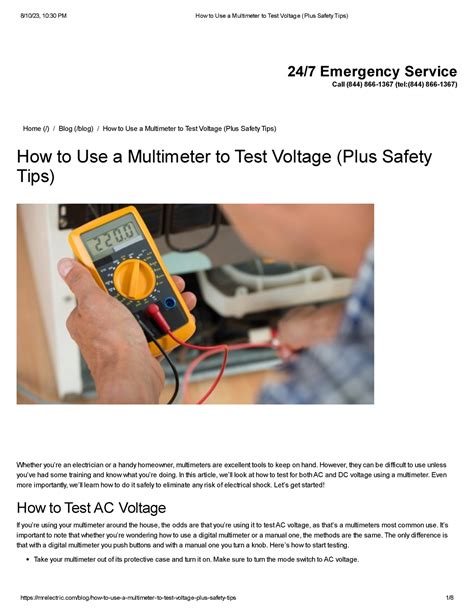 How to Use a Multimeter to Test Voltage (Plus Safety Tips) - However, they can be difficult to ...