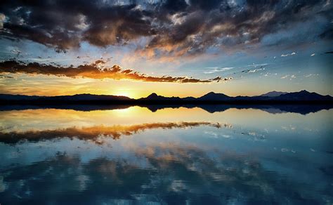 Salt Flats Sunset Photograph by Lauren Denos - Fine Art America