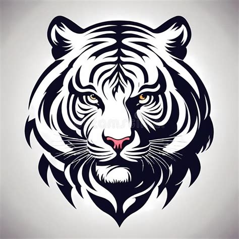 Vector Tiger Illustration. Logo Tiger Stock Illustration - Illustration ...