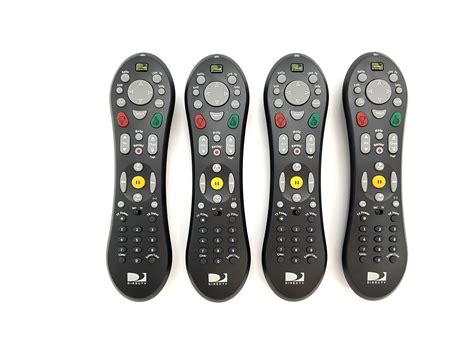 (4 Pack) Replacement DirecTV Tivo Series 2 HR10-250 Remote Control for DVR, TV, or Network ...