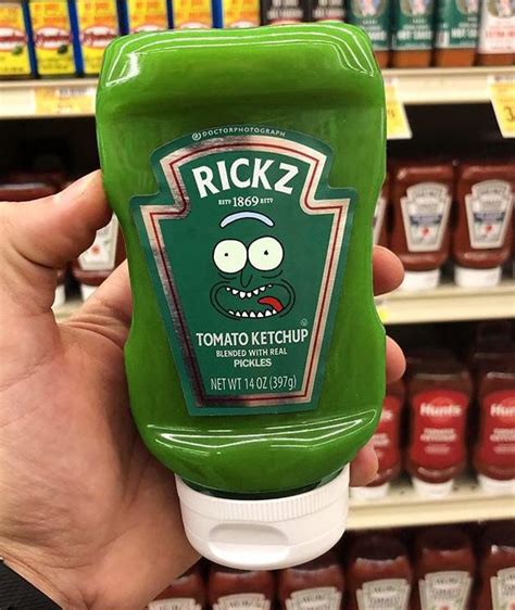 The only condiment you’ll ever need : r/rickandmorty