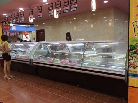 2m White Meat Display Cooler Deli Display Refrigerator For Meat Shop ...