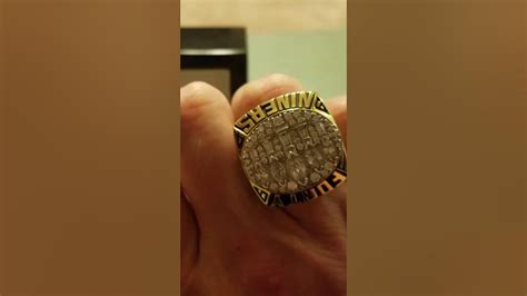 Replica Super Bowl Ring - YouTube