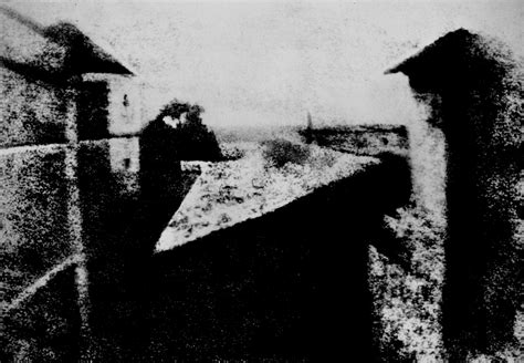 View from the Window at Le Gras, Joseph Nicéphore Niépce, uncompressed UMN source - Photograph ...