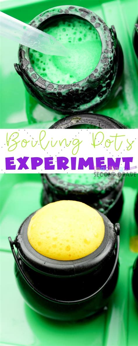 Boiling Pots - A Baking Soda Experiment - Teaching Second Grade