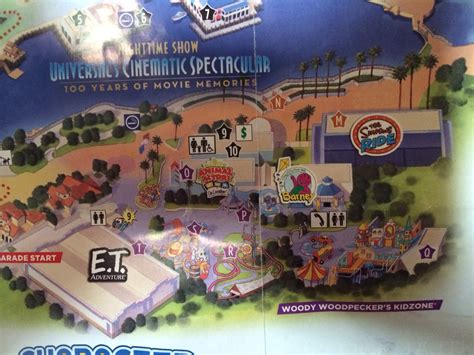 Universal Orlando Park Map Adds Springfield Attractions - TouringPlans.com Blog