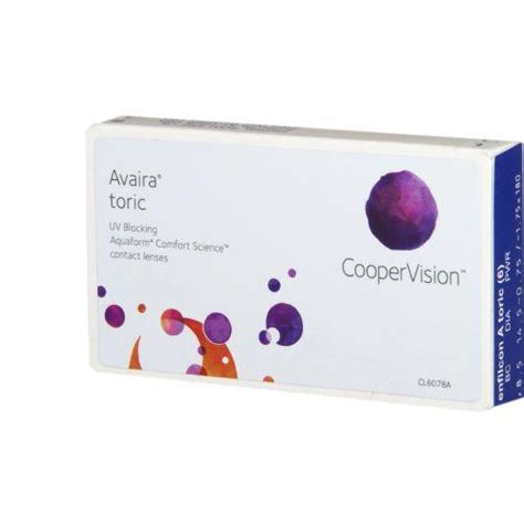 CooperVision Avaira Toric (6-pack) - Contact Lenses - Lowest price ...