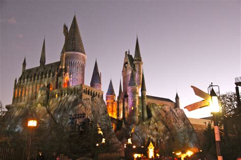The Wizarding World of Harry Potter, Hogwarts Castle, Universal Studios, Orlando, Florida ...