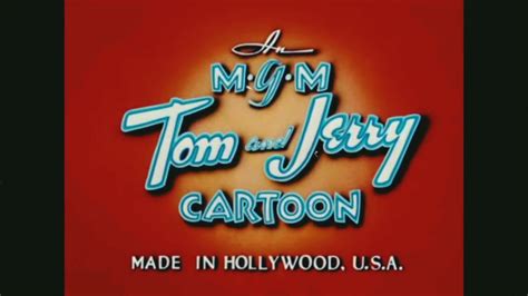 The End An MGM Tom and Jerry Cartoon Made In Hollywood. U.S.A. (1938 ...