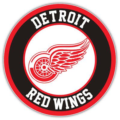 Detroit Red Wings Logo NHL Sport Car Bumper Sticker Decal "SIZES" | eBay