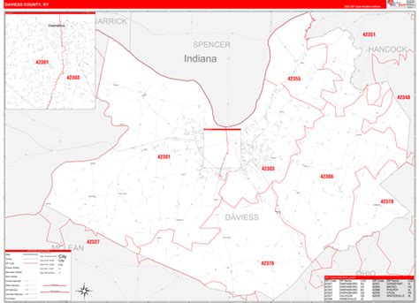 Maps of Daviess County Kentucky - marketmaps.com