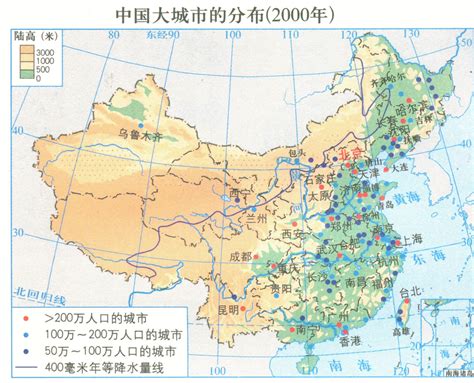 China Cities Map