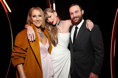 Taylor Swift, Celine Dion Hug After Awkward 2024 Grammys Moment ...