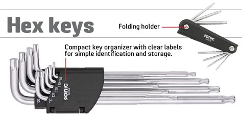 Hex Keys - Sonic Tools