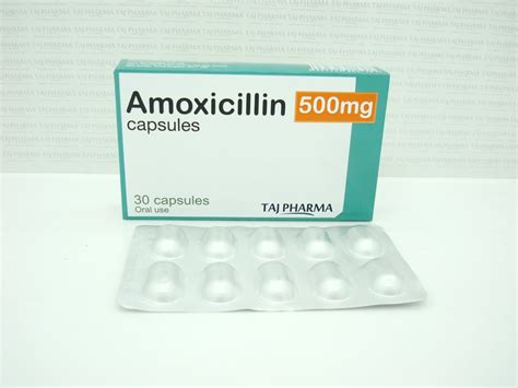 Amoxicillin Capsules USP 500mg manufacturer in India {Taj Pharmaceuticals}; best quality ...